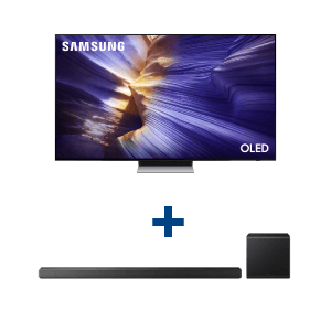 Samsung 4K OLED TV QE55S90F + Samsung Dolby Atmos HW-QS700F/EN