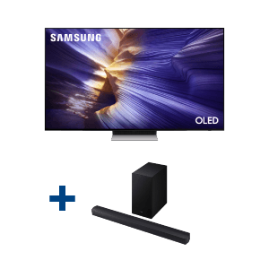 Samsung 4K OLED TV QE55S90F + Samsung Soundbar HW-B650F/EN