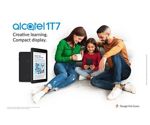 ALCATEL 1T 7 7'' Wi-Fi Tablet design