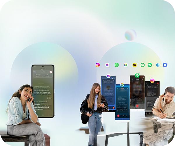 5G Smartphone SAMSUNG Galaxy Z Flip6 Chat Assist