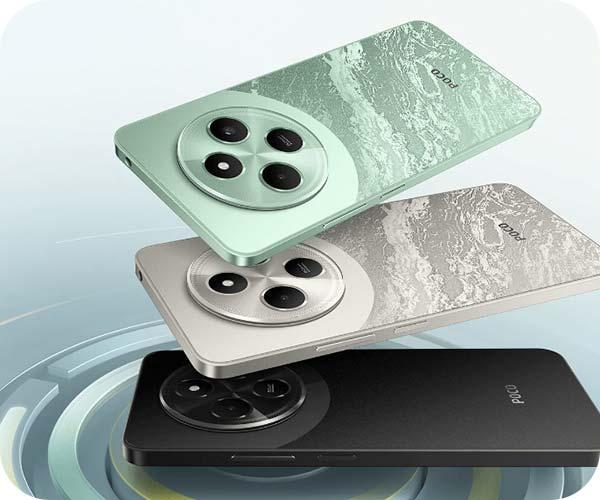 POCO C75 Dual 4G Smartphone design 