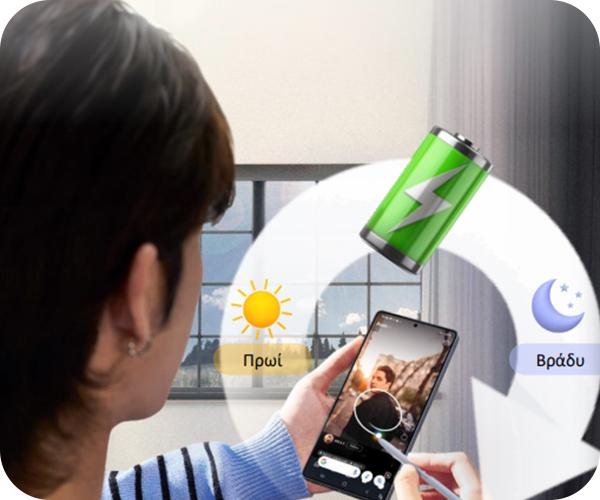 5G Smartphone SAMSUNG Galaxy S25 μπαταρία