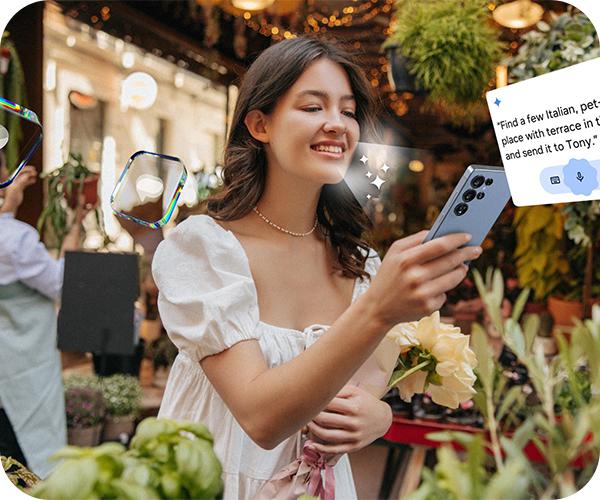 5G Smartphone SAMSUNG Galaxy S25 Google Gemini