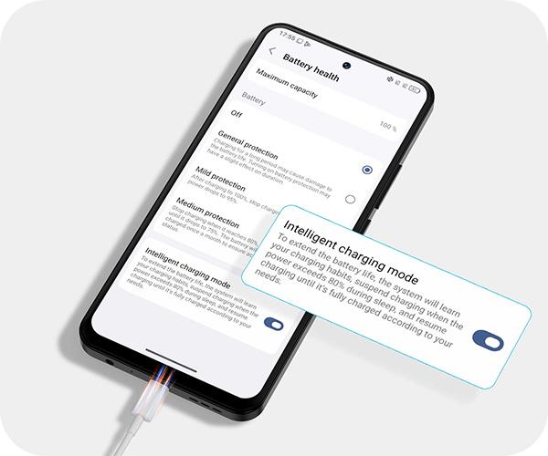 TCL 60R 5G Smartphone φόρτιση