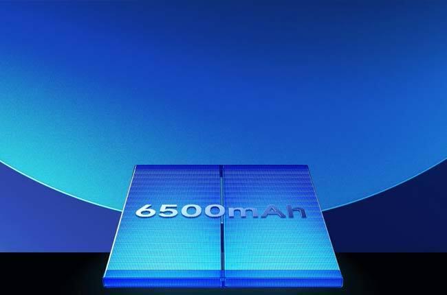 τεράστια μπαταρία 6500mAh