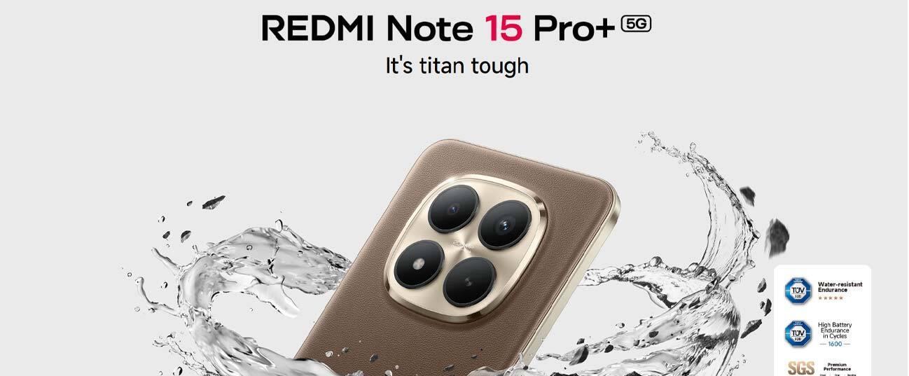 Redmi Note 15 Pro+ 5G smartphone