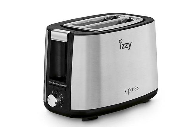 IZZY IZ-9100 X-Press Φρυγανιέρα 800W Inox