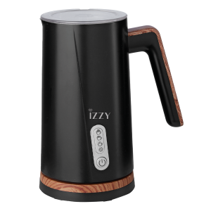 IZZY IZ-6201 Wooden Συσκευή για Αφρόγαλα 300ml Μαύρο