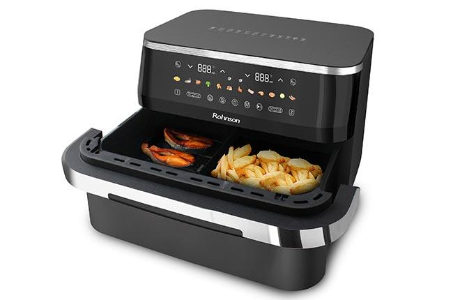 ROHNSON R-28019 Dual Φριτέζα Αέρος