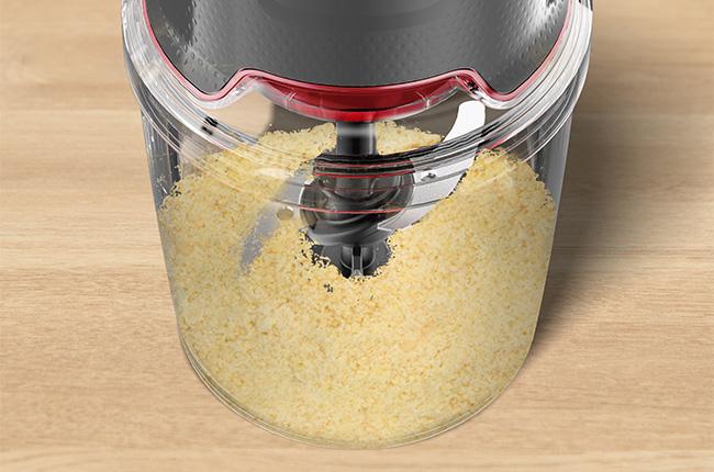 TEFAL MQ740HF0 Easy Press Πολυκόπτης διαφανές παράθυρο