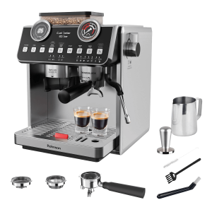 ROHNSON R-98200 Μηχανή Espresso με Μύλο Άλεσης 2800W