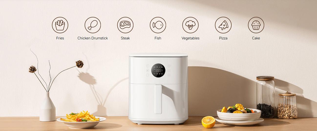 XIAOMI Smart Φριτέζα Αέρος 6.5Lt προγράμματα