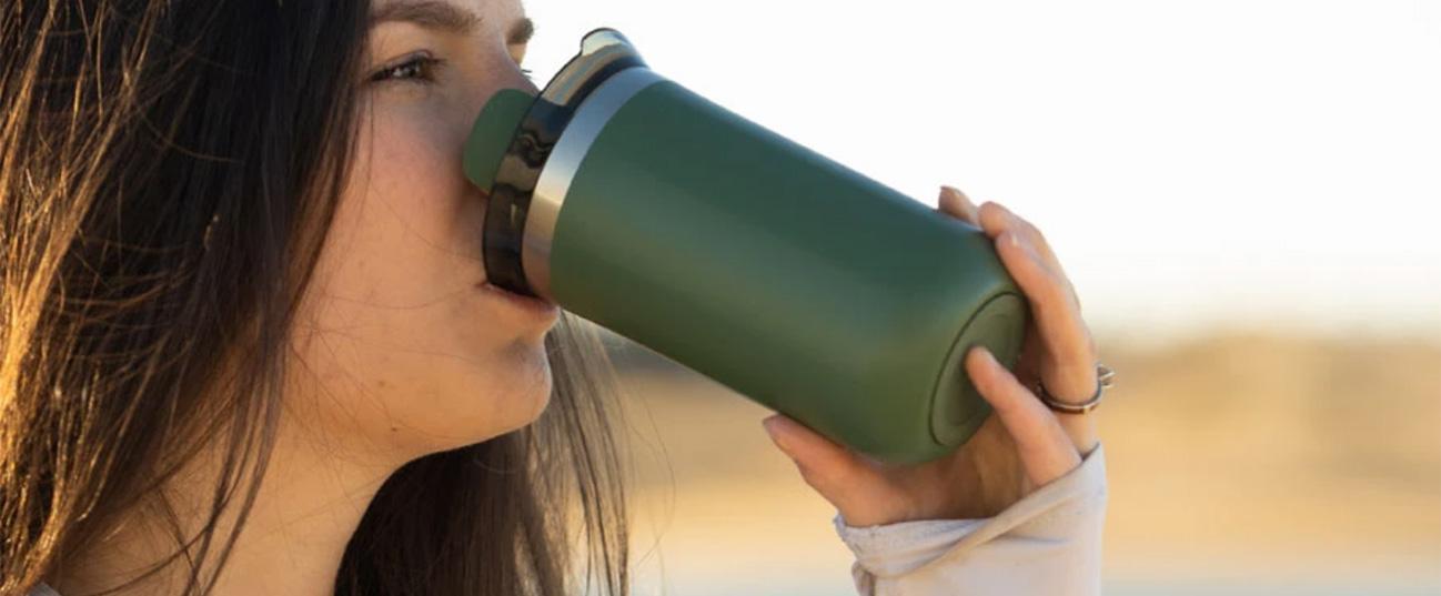 WOCACO Octaroma Travel Mug Ποτήρι Θερμός Ανοξείδωτο 