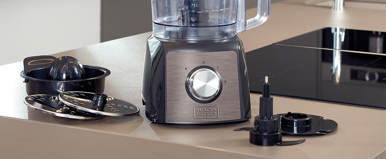 BLACK & DECKER ES9250050B Πολυμίξερ1200W Ασημί