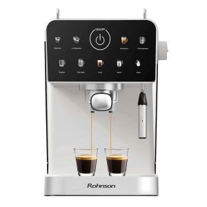 ROHNSON R-98033C Hot & Cold Αυτόματη Μηχανή Espresso 1350W