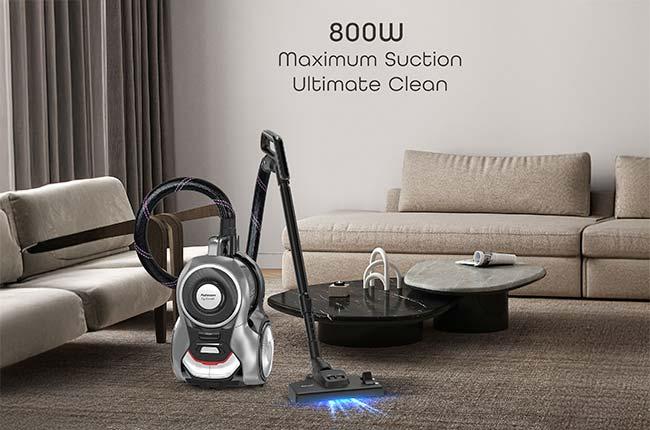 ROHNSON R-1233 Ηλεκτρική Σκούπα με Κάδο 4Lt