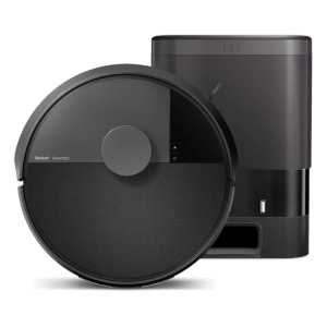 iRobot Roomba Combo 105 + Βάση AutoWash Σκούπα Ρομπότ για Σκούπισμα και Σφουγγάρισμα με Wi-Fi