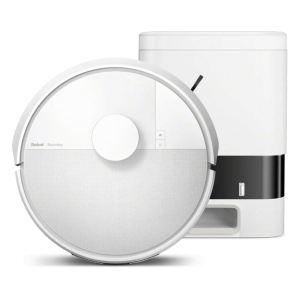iRobot Roomba Combo 105 + Βάση AutoEmpty Σκούπα Ρομπότ για Σκούπισμα και Σφουγγάρισμα με Wi-Fi