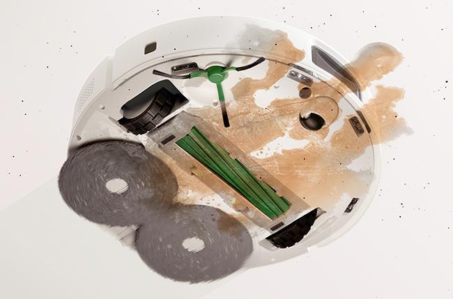 iRobot Roomba 505 Combo Σκούπα Ρομπότ + Βάση Autowash perfect edge