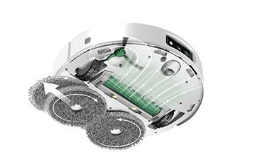 iRobot Roomba 505 Combo Σκούπα Ρομπότ + Βάση Autowash google assistant