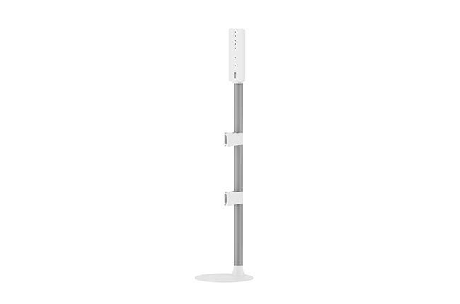 CRYSTAL HOME FSD-1 Επιδαπέδια Βάση για Σκούπες Stick Dyson Ασημί