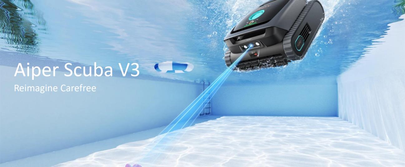 Aiper Scuba V3 Ρομπότ Καθαρισμού Πισίνας