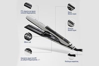 IZZY IZ-7106 Steam Pro Ισιωτική Μαλλιών