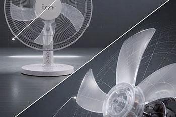 IZZY IZ-9023 Επιτραπέζιος Ανεμιστήρας 16'' 50W Λευκό