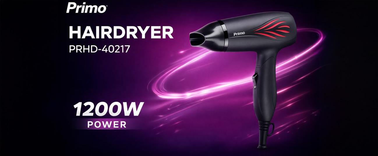 PRIMO PRHD-40217 DC Travel Σεσουάρ Μαλλιών