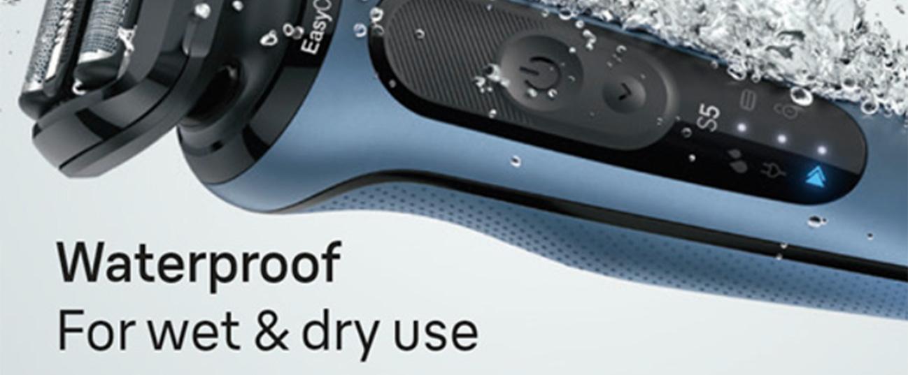 BRAUN 52-A1650S Series 5 100% αδιάβροχη