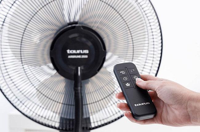 TAURUS Brune 2800 Ανεμιστήρας Δαπέδου 75W Μαύρο