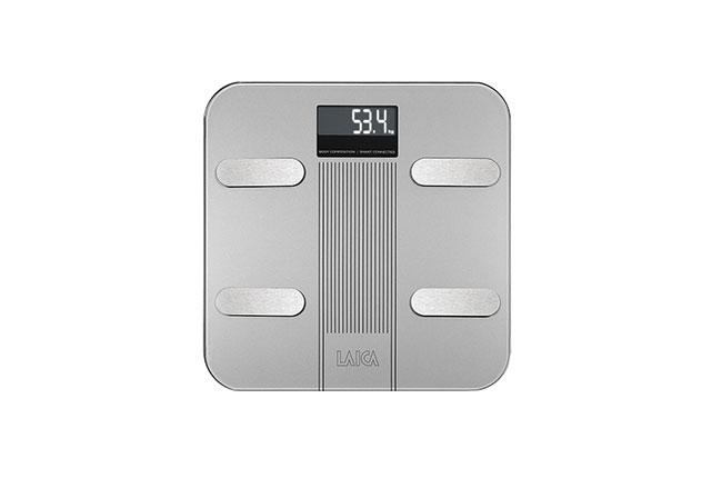 LAICA PS7005 Ψηφιακή Ζυγαριά Μπάνιου Ασημί