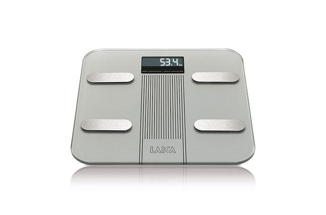 LAICA PS7005 Ψηφιακή Ζυγαριά Μπάνιου Ασημί