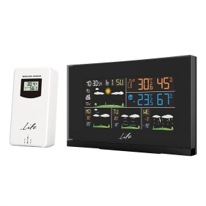 Έξυπνος Μετεωρολογικός Σταθμός LIFE Tundra Curved Wi-Fi με ασύρματο εξωτερικό αισθητήρα