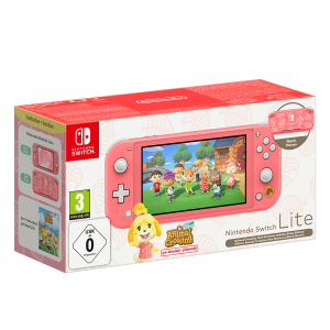 Nintendo Switch Lite Animal Crossing: New Horizons Isabelle Aloha Edition Κοραλί