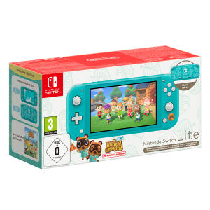 Nintendo Switch Lite Animal Crossing: New Horizons Timmy & Tommy Aloha Edition Τυρκουάζ