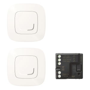 LEGRAND Valena Allure Kit Φωτισμού με Μικροδιακόπτη και 2 Ασύρματους Διακόπτες with Netatmo