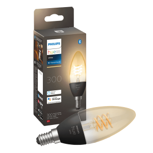 PHILIPS Hue White Ambiance Fil Candle Έξυπνος Λαμπτήρας 4.5W E14
