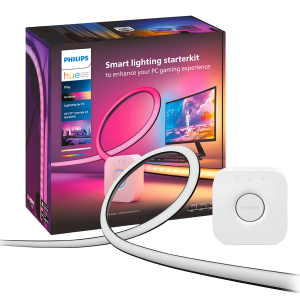 Έξυπνη Ταινία Φωτισμού PHILIPS Hue Play Gradient για Monitor 24'' έως 27'' + Philips Hue Bridge (3 Τεμάχια)