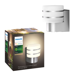 PHILIPS Hue White Tuar Επιτοίχιο Φωτιστικό Εξωτερικού Χώρου