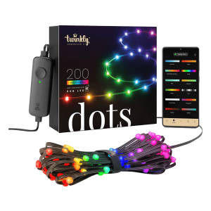 Διάφανη Έξυπνη RGB Ταινία Φωτισμού TWINKLY Dots 200LED 10 Μέτρων