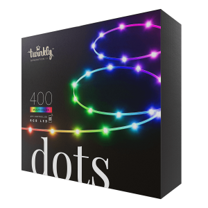 Διάφανη Έξυπνη RGB Ταινία Φωτισμού TWINKLY Dots 400LED 20 Μέτρων