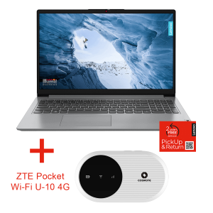 LENOVO IdeaPad 1 15.6'' FHD IPS/ Intel Celeron N4120/ 4GB/ 128GB &  ZTE Pocket Wi-Fi U-10 4G BUNDLE