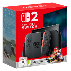 Nintendo Switch 2 Light Blue / Light Red Joy-Con + Mario Kart World