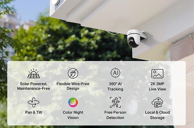 TP-LINK Tapo C610 Kit 2K εξωτερική κάμερα