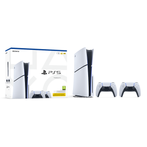 PlayStation 5 Slim 1ΤΒ + Δεύτερο Aσύρματο Xειριστήριο DualSense