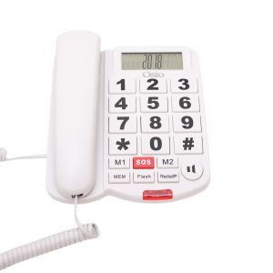 OSIO ενσύρματο τηλέφωνο OSW-4760 Λευκό