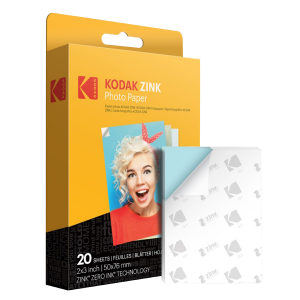 Φωτογραφικό Χαρτί KODAK Instant Zink Α8 2''x3'' (20 Φύλλα)