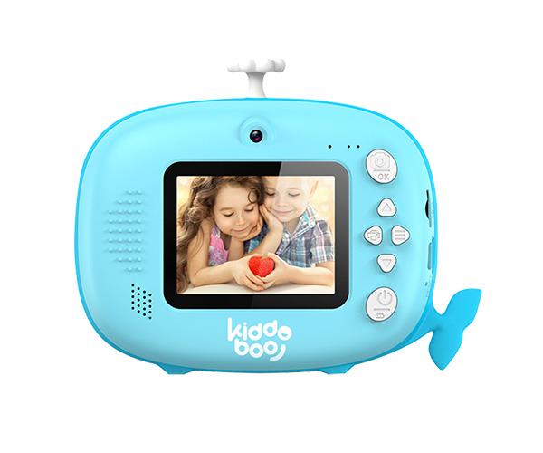 KIDDOBOO FotoFun 2 Instant Camera Whale Blue
