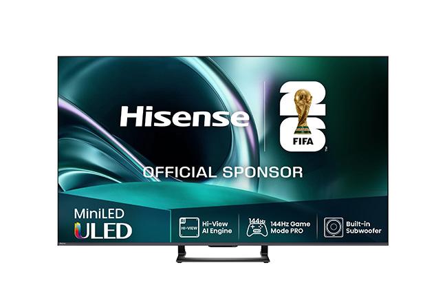 HISENSE U7Q 2026 Mini LED 4K Vidaa TV Τηλεόραση